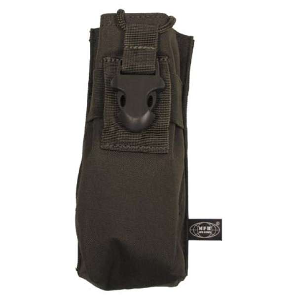 POUZDRO SECURITY NA VYSÍLAČKU MOLLE Modular9x20x5cm OLIV