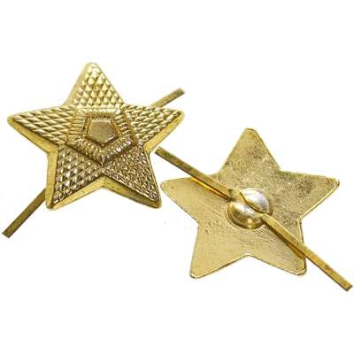 ODZNAK AČR HVĚZDA DŮSTOHNICKÁ 22mm ZLATÁ