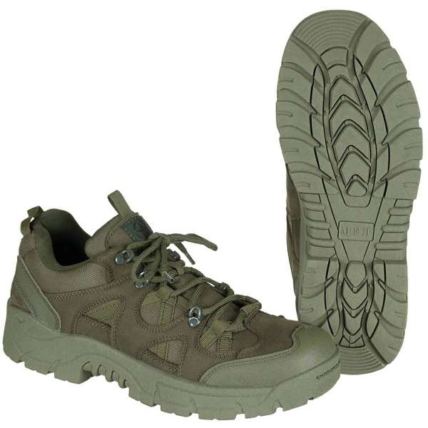 BOTY POLOBOTKY Commando NÍZKÉ OLIV