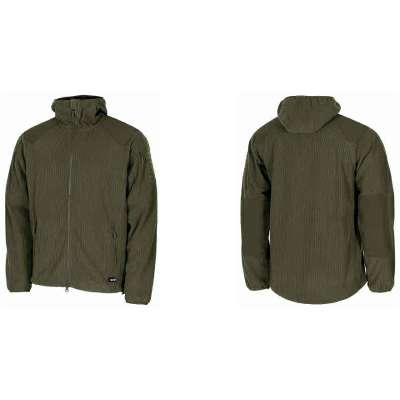 BUNDA FLEECE ViperGrid S KAPUCOU OLIV