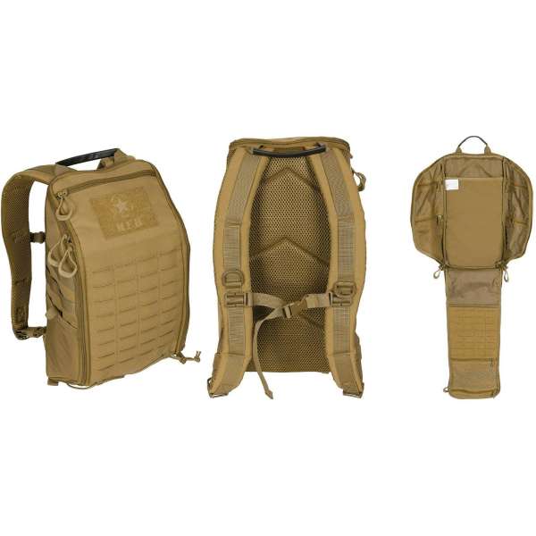 RUKSAK Modular 13 LTR 22x40x14cm, 600gr COYOTE TARN