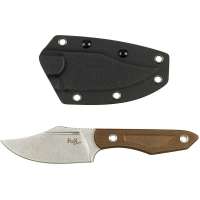 NŮŽ Bowie 19cm, ČEPEL 9,5cm S POUZDREM , Čepel Drop point oceli 3Cr13MoV s hladkým výbrusem a titanovým povlakem LOVECKÝ