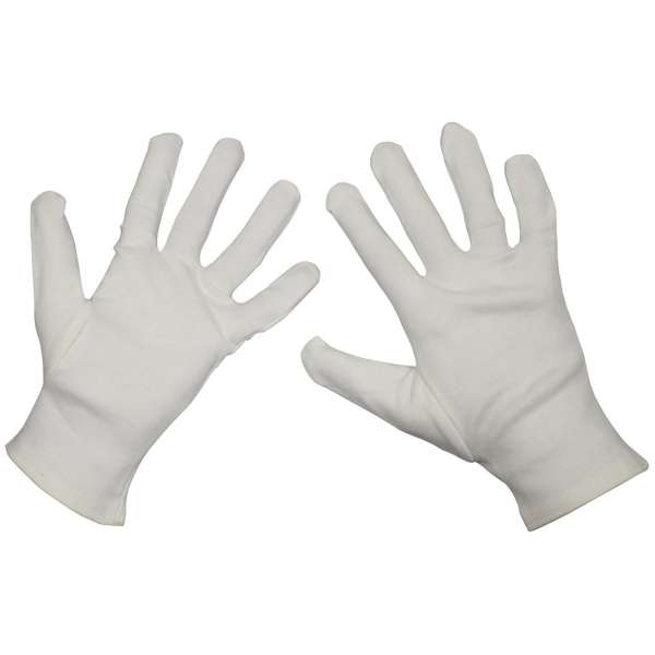 RUKAVICE BRIT NBC MALÉ 20cm BAVLNA orig BÍLÉ