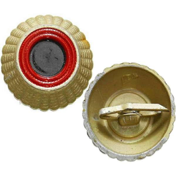 ODZNAK BW ČEPICOVÝ 25mm ČERVENO-ZLATÝ