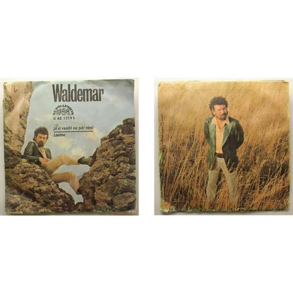 DESKA VINYL SP MATUŠKA 1.JÁ SI VSADIL NA PÁR TONŮ 2.LOUTNA 1974 SUPRAPHON