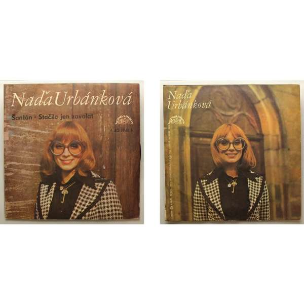 DESKA VINYL SP URBÁNKOVÁ 1. ŠANTÁN 2.STAČILO JEN ZAVOLAT 1976 SUPRAPHON