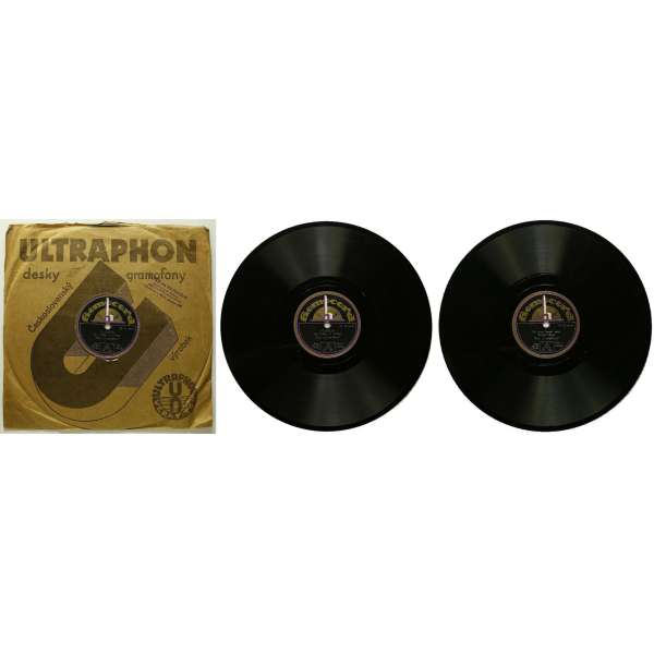 DESKA ŠELAK CAMP-BOYS 1.NA ŘECE KANOI MÁM 2.MARION 1936 ULTRAPHON