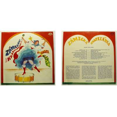 DESKA VINYL LP  JOSEF GINZL 1.ZÁMECKÁ KASTELÁNKA 1985 SUPRAPHON