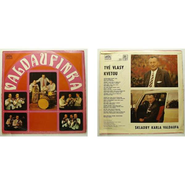 DESKA VINYL LP  KAREL VALDAUF 1. TVÉ VLASY KVETOU 1971 STEREO SUPRAPHON