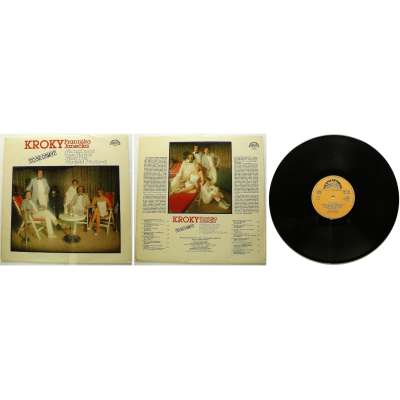 DESKA VINYL LP  KROKY FRANTIŠKA JANEČKA 1.TO SE OSLAVÍ 1985 SUPRAPHON