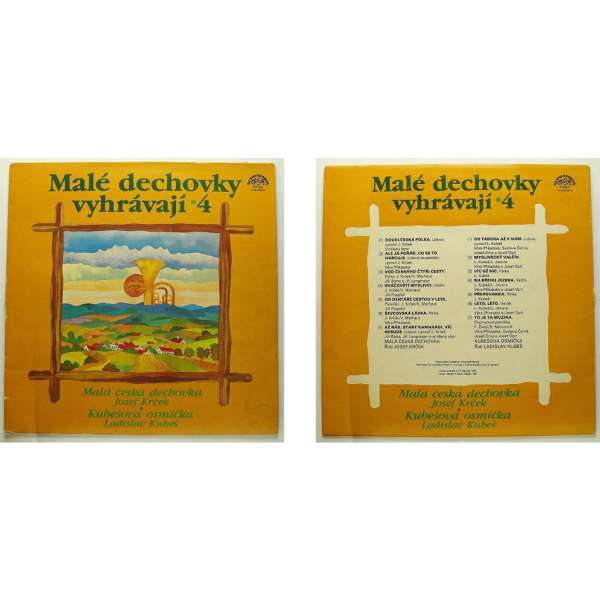 DESKA VINYL LP  KUBEŠOVA OSMIČKA 1.MALÉ DECHOVKY VYHRÁVAJÍ 1980 SUPRAPHON