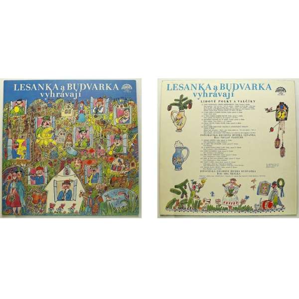 DESKA VINYL LP  LESANKA a BUDVARKA 1.LIDOVÉ POLKY A VALČÍKY 1979 SUPRAPHON
