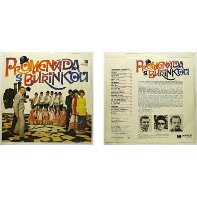DESKA VINYL LP  PROMENÁDA S BUŘINKOU 1971 PANTON