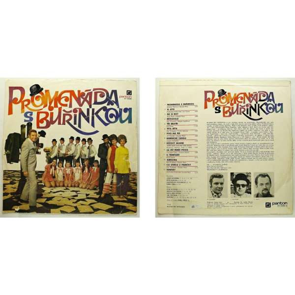 DESKA VINYL LP  PROMENÁDA S BUŘINKOU 1971 PANTON