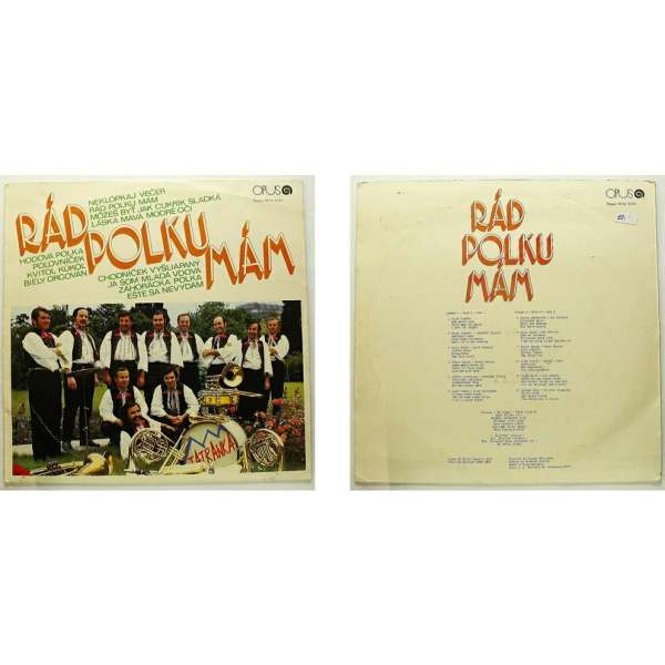 DESKA VINYL LP  TATRANKA 1.RÁD POLKU MÁM 1973 OPUS