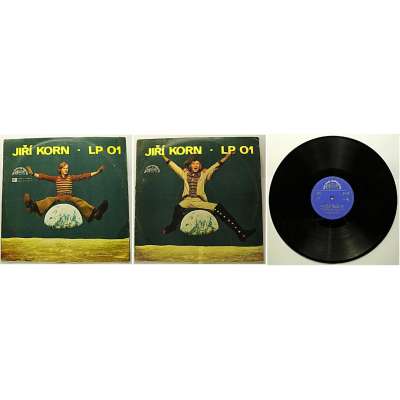 DESKA VINYL LP JIŘÍ KORN 1. LP 01 1972 SUPRAPHON