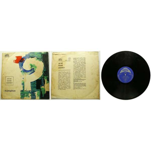 DESKA VINYL LP SBOR L.PÁNKA 1. 50 LET ČESKÉ LIDOVKY 1969 SUPRAPHON