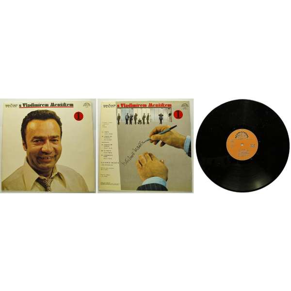 DESKA VINYL LP VEČER S VLADIMÍREM MENŠÍKEM 1 1975 SUPRAPHON