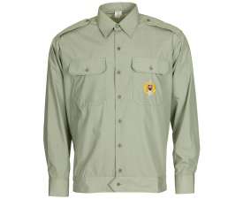 BUNDOKOŠILE ASR VYCHÁZKOVÁ, S VÝŠIVKOU, DLOUHÝ RUKÁV orig SVĚTLE OLIV