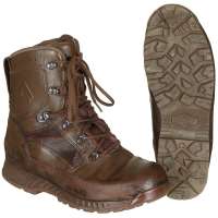 BOTY BRIT COMBAT HAIX HIGH LIABILITY PRACOVNÍ MEMBRÁNA GORETEX CELOROČNÍ KŮŽE orig HNĚDÉ