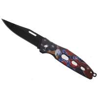 NOŽÍK KAPESNÍ 15,5cm, ČEPEL 6,5cm 3 DIRKY US JIH COLOR