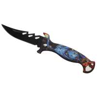 NOŽÍK KAPESNÍ 15,5cm, ČEPEL 6,5cm VLK COLOR MODRÝ