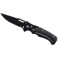 NOŽÍK VYSTŘELOVACÍ KAPESNÍ S KLIPEM, 15,5cm, ČEPEL 6,5cm ŠIPKY ČERNÝ