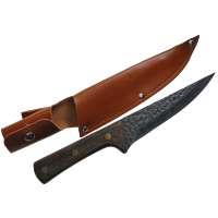 NŮŽ DÝKA 26cm, ČEPEL 14cm KROPENATÝ S POUZDREM LOVECKÝ