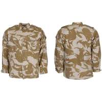 BLŮZA BRIT COMBAT Tropical PRACOVNÍ, drobná vada látky orig DPM DESERT