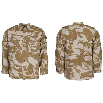 BLŮZA BRIT COMBAT Tropical PRACOVNÍ, drobná vada látky orig DPM DESERT