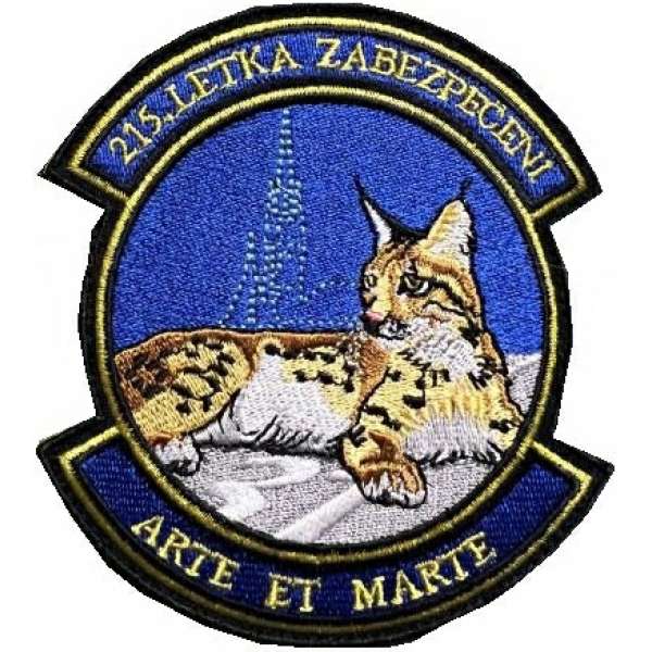 NÁŠIVKA AČR 215.LETKA ZABEZPEČENÍ ARTE ET MARTE COLOR