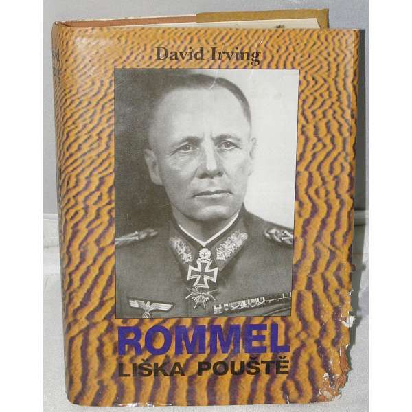 KNIHA ROMMEL ..LIŠKA POUŠTĚ, 596 stran, vydání 1995