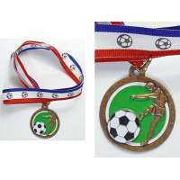 MEDAILE FOTBAL 50mm 25gr SE STUHOU ČR
