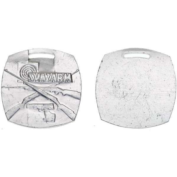 MEDAILE SVAZARM 44x46mm 12gr STŘÍBRNÁ