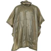 PONCHO VINYL 200x127cm 0,12mm OLIV