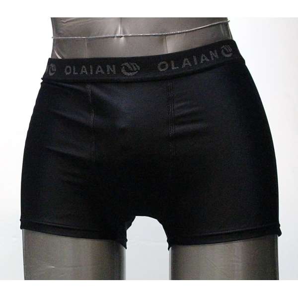 BOXERKY OLAIAN DECATHLON 82-POLYESTER 18-ELASTAN orig ČERNÉ