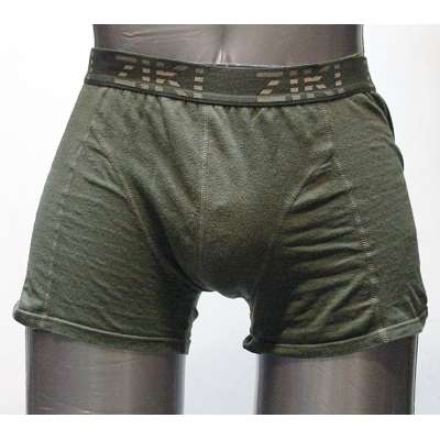 BOXERKY ZIKI MEN ŠIROKÁ GUMA 95-BAVLNA 5-ELASTAN orig OLIV