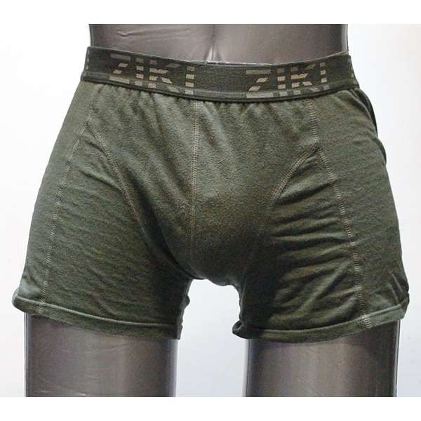 BOXERKY ZIKI MEN ŠIROKÁ GUMA 95-BAVLNA 5-ELASTAN orig OLIV