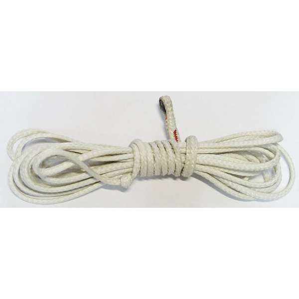 LANO PARACORD FRANC 3mm, 3m S OČKEM, z orig PADÁKU BÍLÉ