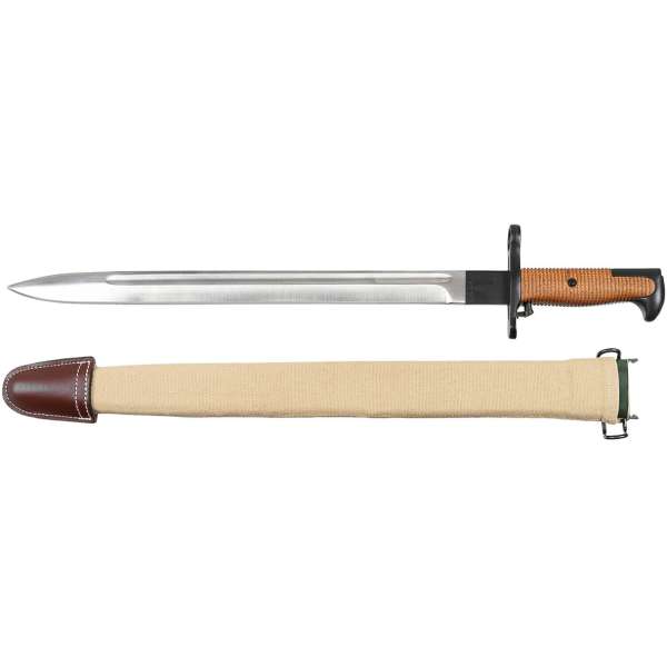 NŮŽ BAJONET US M1905, 51cm, ČEPEL 39cm, REPRO