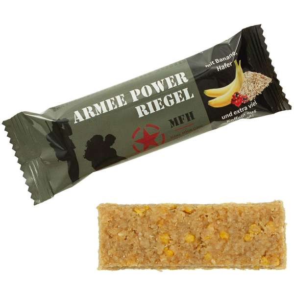 Army Power tyčinka, 60 gr, 100 gr KOFEIN