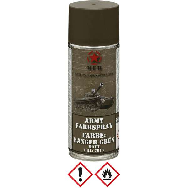 BARVA SPREJ ARMY 400ml RANGER MAT OLIV