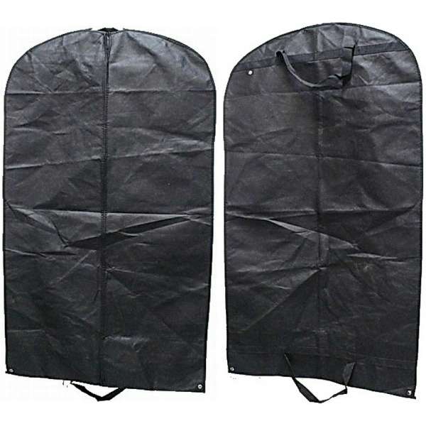 OBAL BRIT NA OBLEKY 60x112cm, ZIP, ROVNÝ SPODEK, 2 ÚCHYTY orig ČERNÝ
