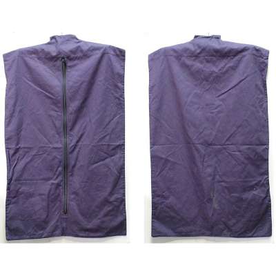 OBAL BRIT NA OBLEKY 65x105cm, ZIP, ROVNÝ SPODEK orig FIALOVÝ