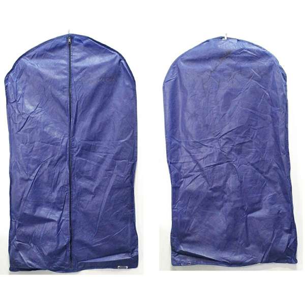 OBAL NA OBLEKY 58x101cm, ZIP, ROVNÝ SPODEK orig TMAVĚ MODRÝ
