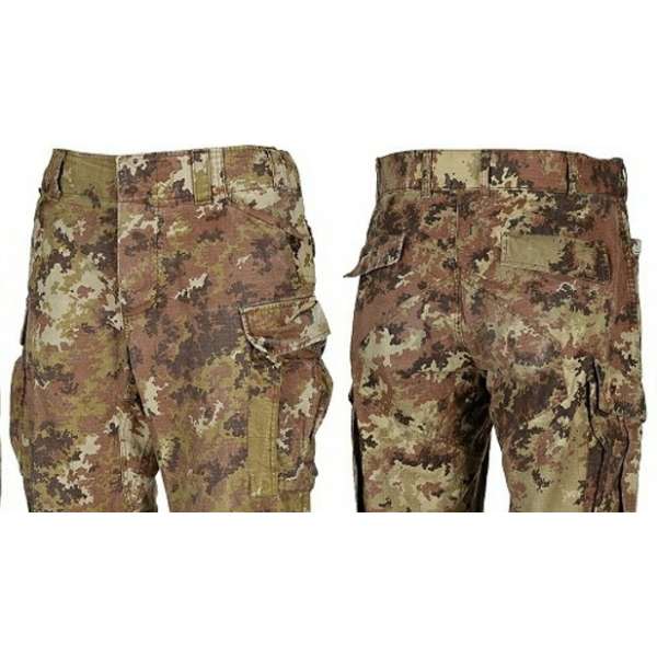 KALHOTY BERMUDA ITAL BDU RIPSTOP orig VEGETATO