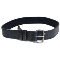 OPASEK BRIT POLICIE 5cm, VNITŘEK VELCRO CELÁ DÉLKA, SILNÁ KŮŽE orig ČERNÝ