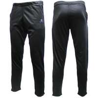 TEPLÁKY SPORTOVNÍ RONHILL, ZNAK DB, 2 KAPSY NA ZIP, 2 ZIP NA NOHAVICI, 100-POLYESTER orig ČERNÉ