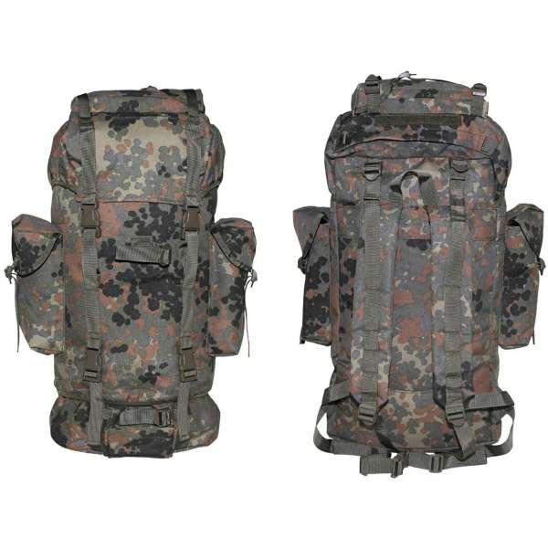 RUKSAK BW 65LTR W/L CORDURA FLECKTARN