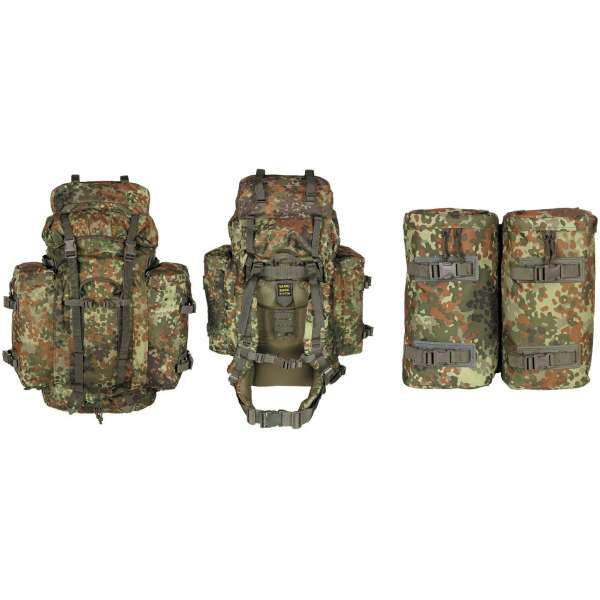 RUKSAK BW Mountain 80 LTR S VÝSTUHOU FLECKTARN